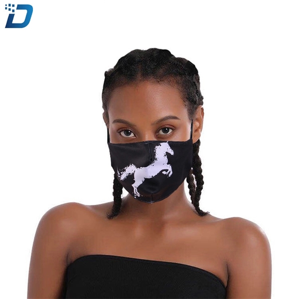 3D Halloween Printed Cotton Mask - Image 4