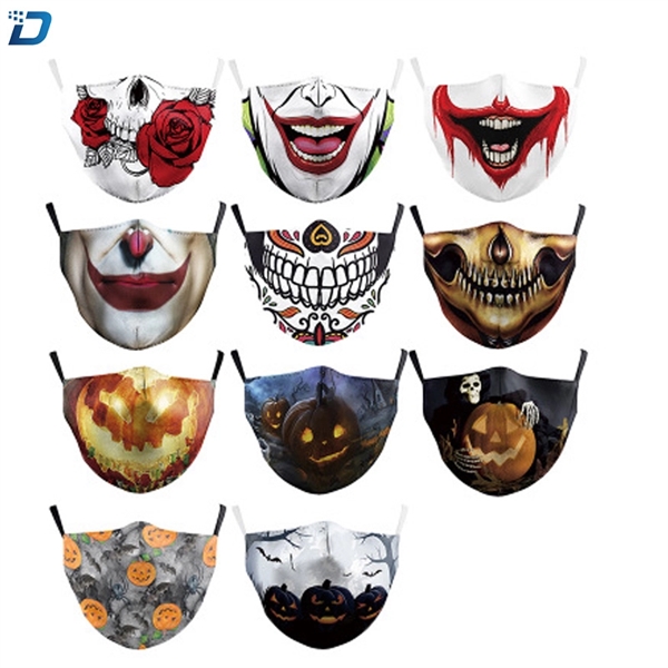 Halloween Pumpkin Horror Tricky Mask - Image 1