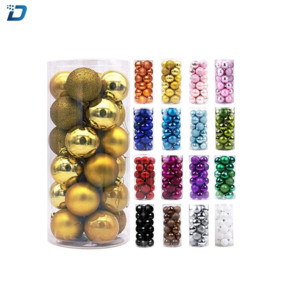 Christmas Multicolor Tree Balls - Image 3