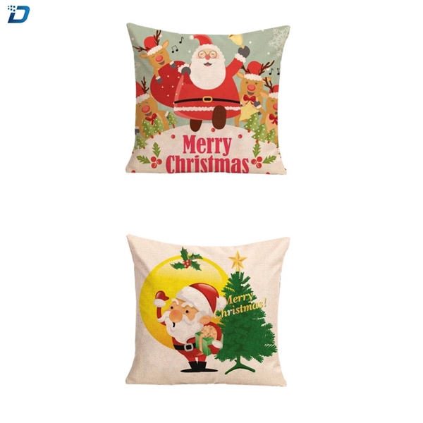 Pillow Covers Merry Christmas Decorative - Image 4
