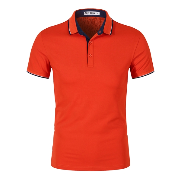 Custom Personalized Polo T-shirt Cotton Golf Polo Shirt - Image 5
