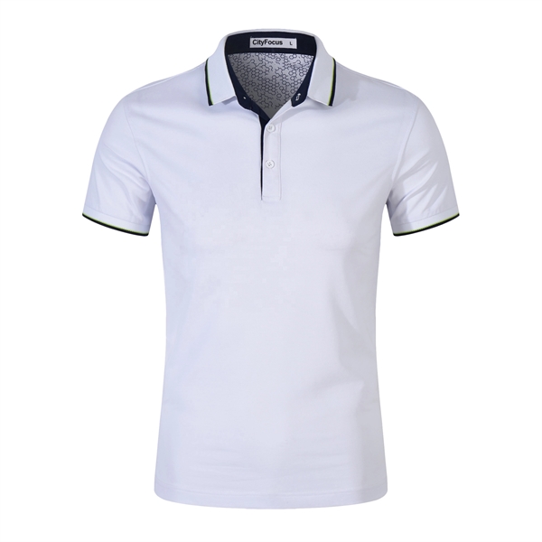 Custom Personalized Polo T-shirt Cotton Golf Polo Shirt - Image 6