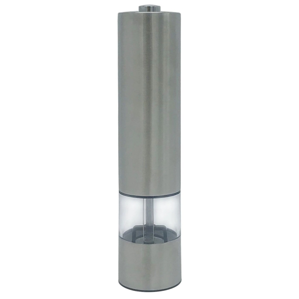 Stainless Steel Electric Salt and Pepper Grinder Battery Ope - Image 4