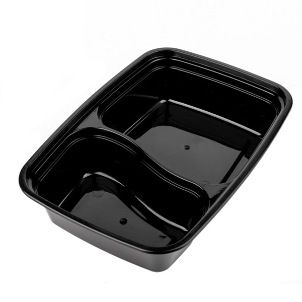 Disposable 2 Compartments Lunch Box - Image 4
