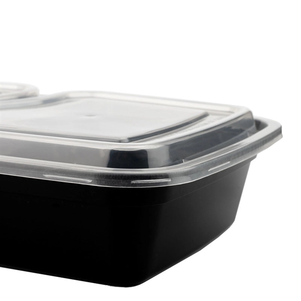 Disposable 2 Compartments Lunch Box - Image 5