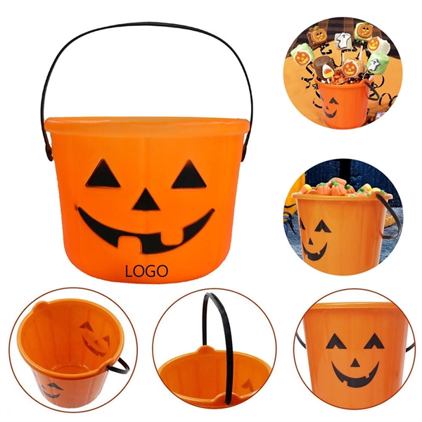 Halloween Pumpkin Bucket - Image 1