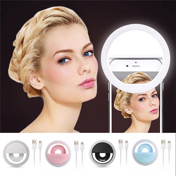 Chargeable Phone Selfie Ring Light for Smart Phone     - Image 1