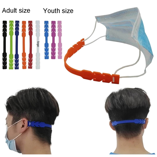 Adult & Youth Face Mask Strap Silicone Ear Saver - Image 1