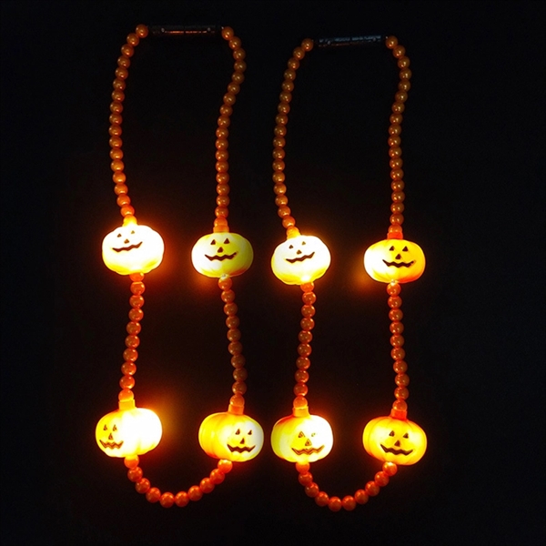 LED Pumpkin Necklace     - Image 6