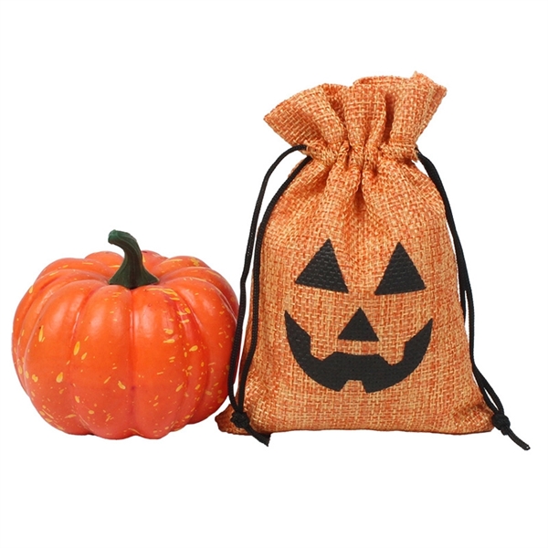 Drawstring Pouch for Halloween - Image 1