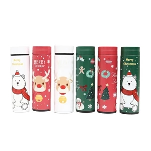 16oz Stainless Steel Christmas Thermos