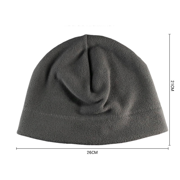 Fleece Beanie Hat     - Image 4