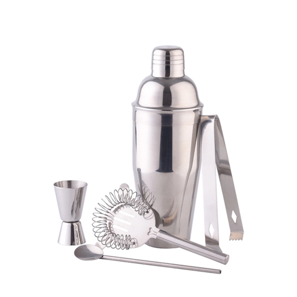 Stainless Steel Cocktail Shaker Set     - Image 1