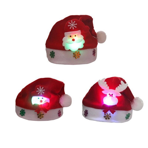 LED Kids Christmas Hat - Image 2