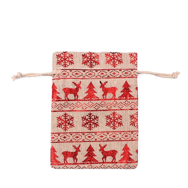 Drawstring Pouch for Christmas     - Image 3