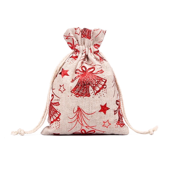Drawstring Pouch for Christmas     - Image 4