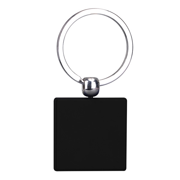 Square Metal Key Ring - Image 3
