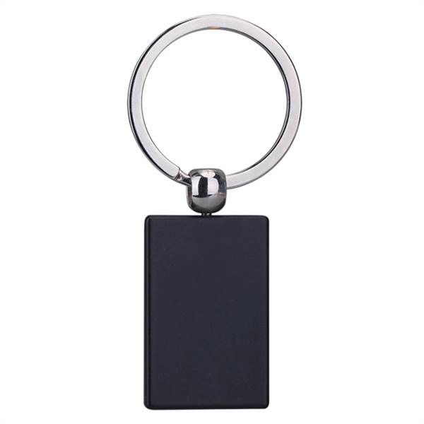 Rectangle Metal Key Ring - Image 3