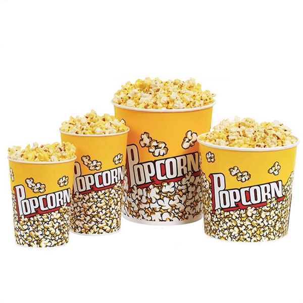 Disposable Popcorn Cup Stackable Buckets