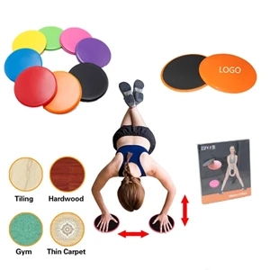 Yoga Dual Sided Fitness Gliding Discs