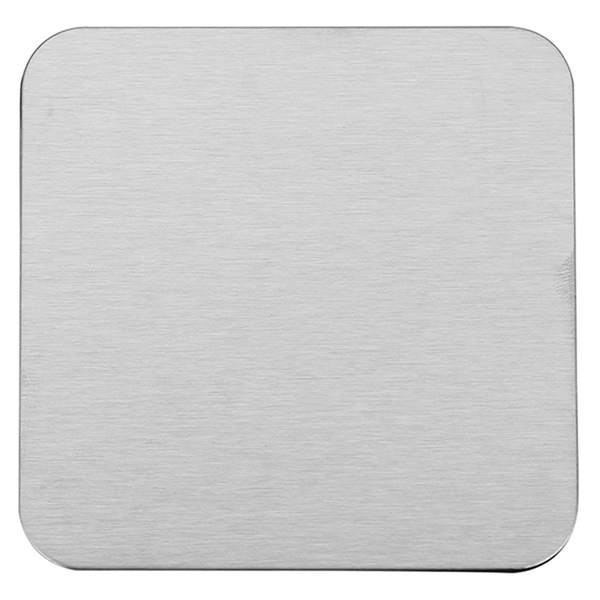 Square Shaped Stainless Steel Drink Coaster/ Cup Mat - Image 2