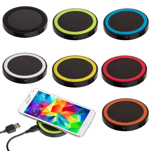 Round Wireless Charger, 5W - Image 1