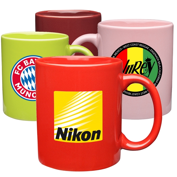 11 oz. Economy Ceramic Coffee Mugs, corporate gift Drinkware