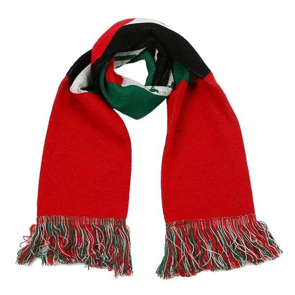 Knit Acrylic Winter Warm Sport Scarves - Image 2