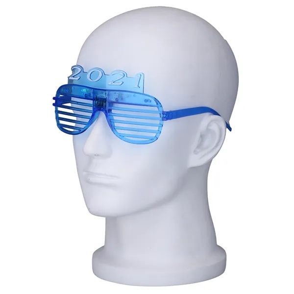 2021 New Style Stripe Glasses Frame w/ Flashlight - Image 2