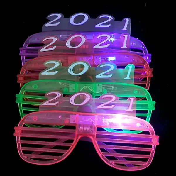 2021 New Style Stripe Glasses Frame w/ Flashlight - Image 3