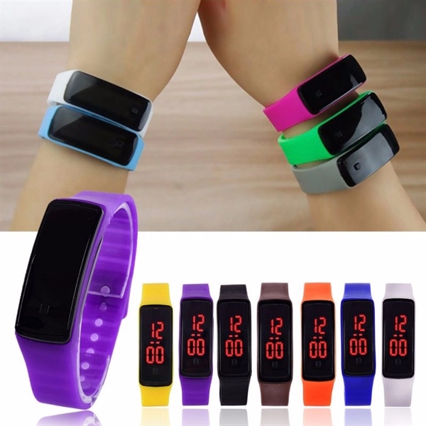 Silicone LED Sports Watch     - Image 1