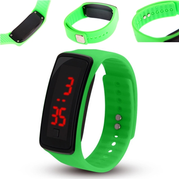 Silicone LED Sports Watch     - Image 5