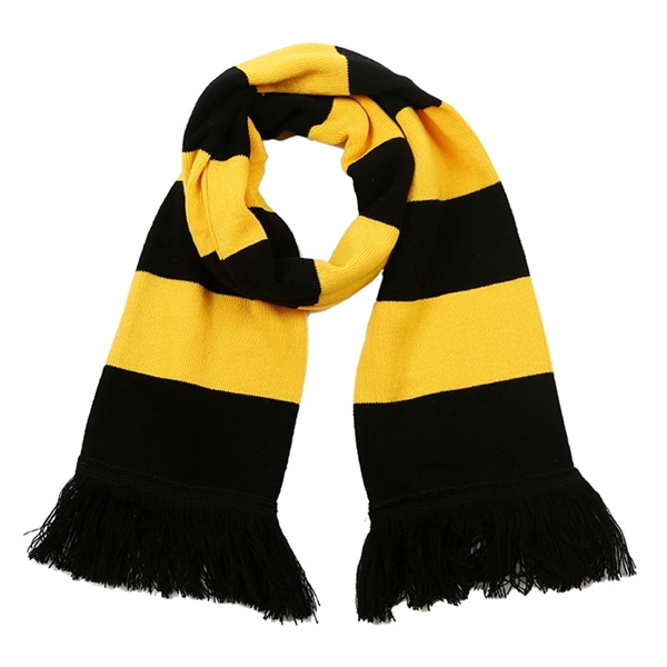 Custom Stadium Knit Soccer Scarf - Image 1