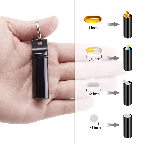 Keychain Small Pocket Pill Box - Image 6