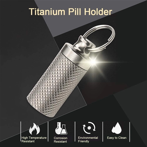 Titanium Waterproof Pill Box - Image 4