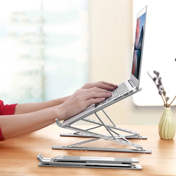 Adjustable Aluminum Laptop Stand - Image 1