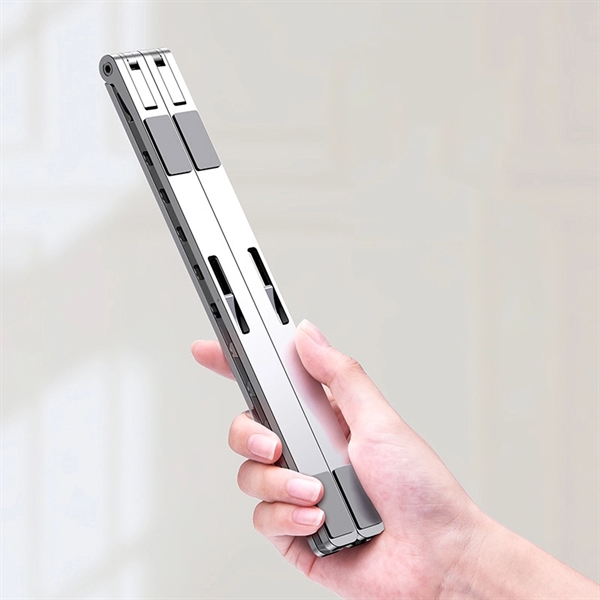 Aluminum Notebook Foldable Holder - Image 2