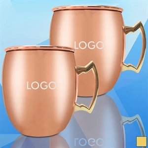 12Oz. Copper Coated Stainless Steel Moscow Mule Cup