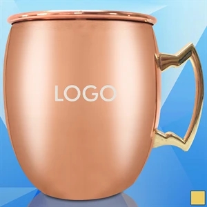 33 Oz. Copper Coated Stainless Steel Moscow Mule Cup