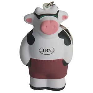 Squeezies® Cool Cow Keyring Stress Reliever