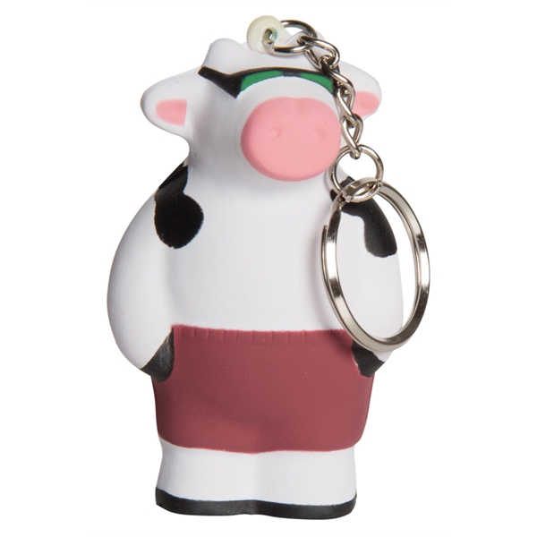 Squeezies® Cool Cow Keyring Stress Reliever - Image 5