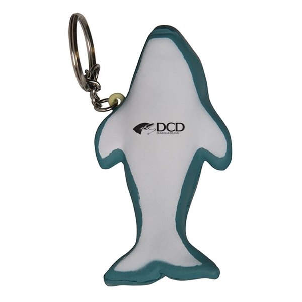 Squeezies® Dolphin Keyring Stress Reliever - Image 3