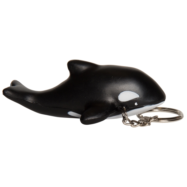 Squeezies® Orca Keyring Stress Reliever - Image 4