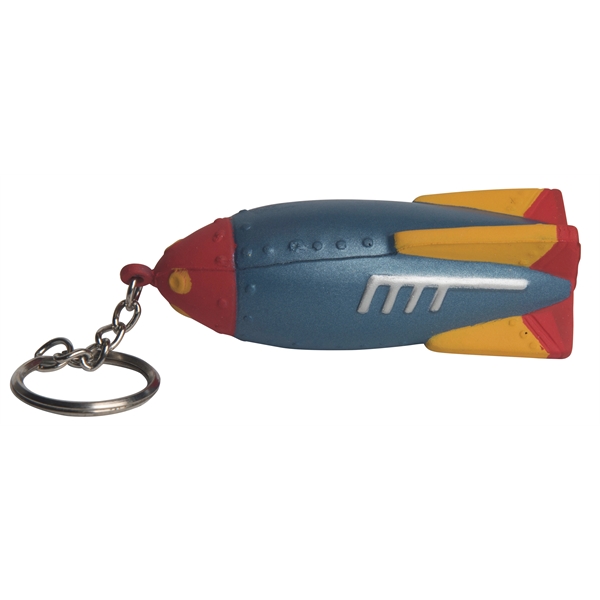 Squeezies® Rocket Keyring Stress Reliever - Image 6
