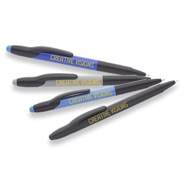 Classic 2-in1 Highlighter Pens w/ Custom Logo Ballpoint Pen - Image 1
