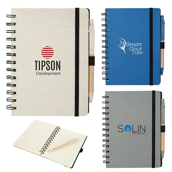 Venture Junior Notebook & Pen - Image 1