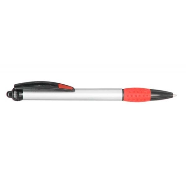 Promotional Plastic Pens w/ Colorful rubber grips Metal Pen - Image 6