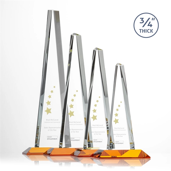 Majestic Tower Award - Amber - Image 1