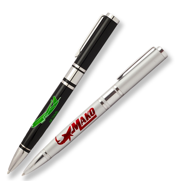 Executive Metal Ballpoint Pens w/ Custom Logo Twist Action