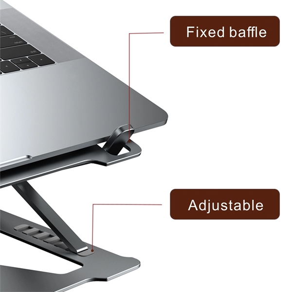 Portable Laptop Holder Riser Computer Tablet Stand - Image 4